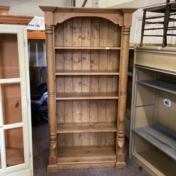 Large Pine Bookcase H78”xW38”xD15”