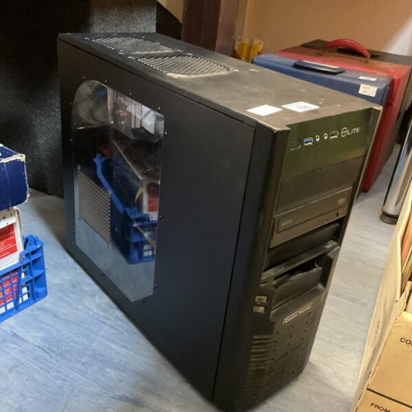 Elite cooler master tower pc computer with msi gtx 960 graphics card