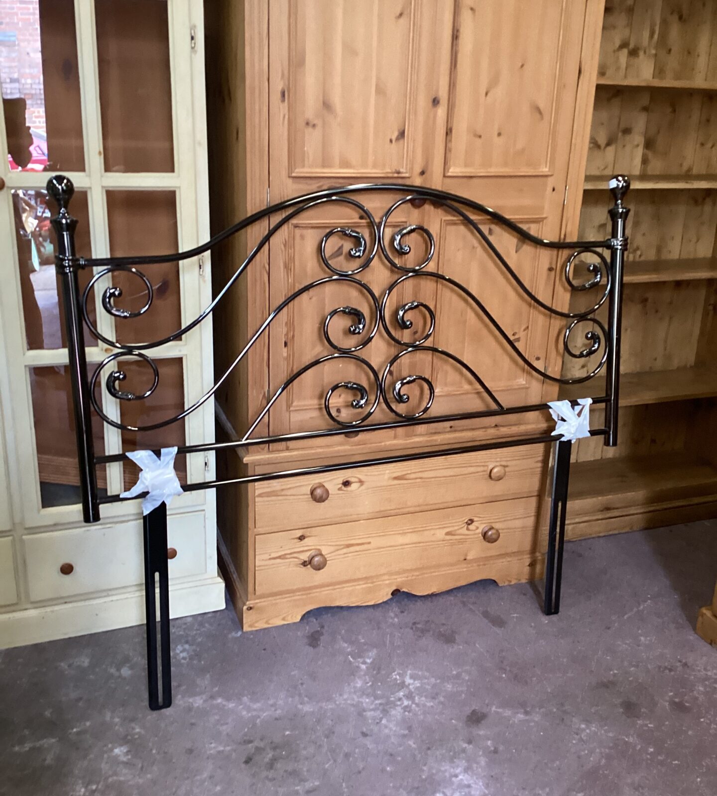 Metal Double Headboard
