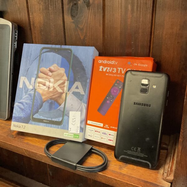 Nokia 7.2, android tv stick & samsung galaxy phone