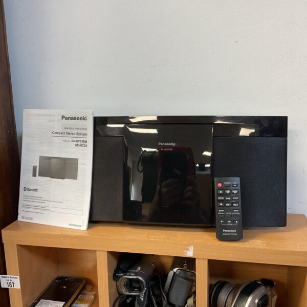 Panasonic sc-hc29db cd stereo system