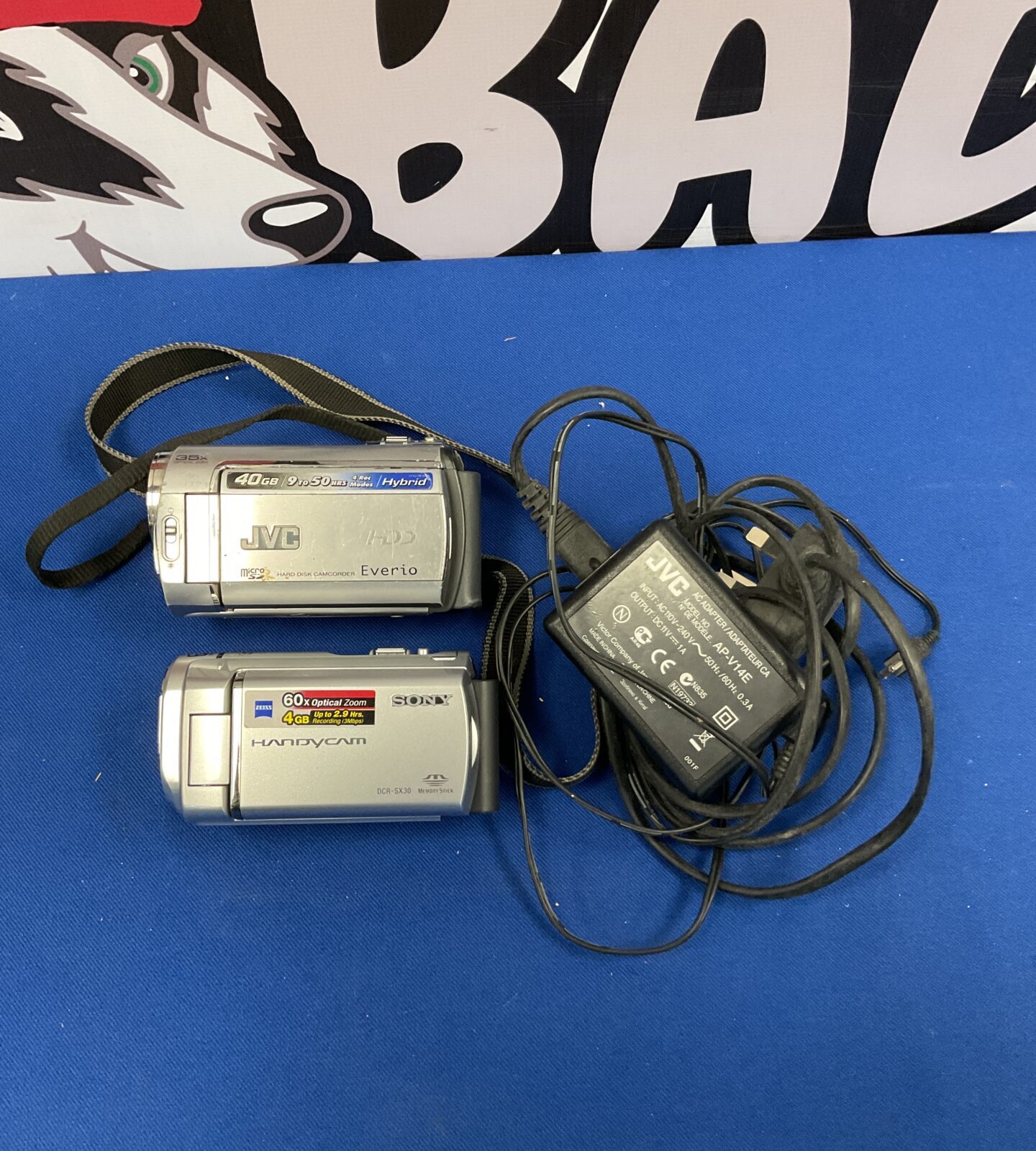 Jvc everio & sony dcr-sx30 camcorders