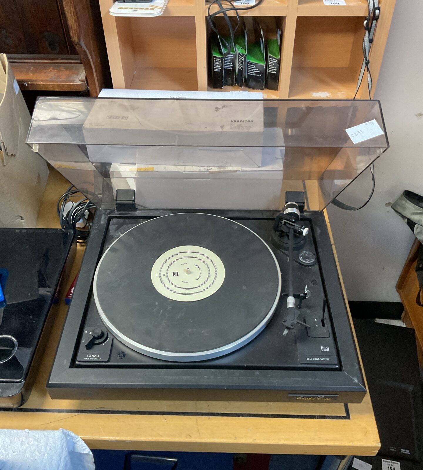 Audiophile concepts dual cs 505-4 turntable
