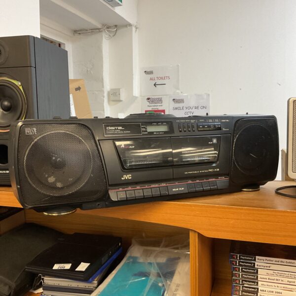 Jvc rc-x3 cassette radio boombox