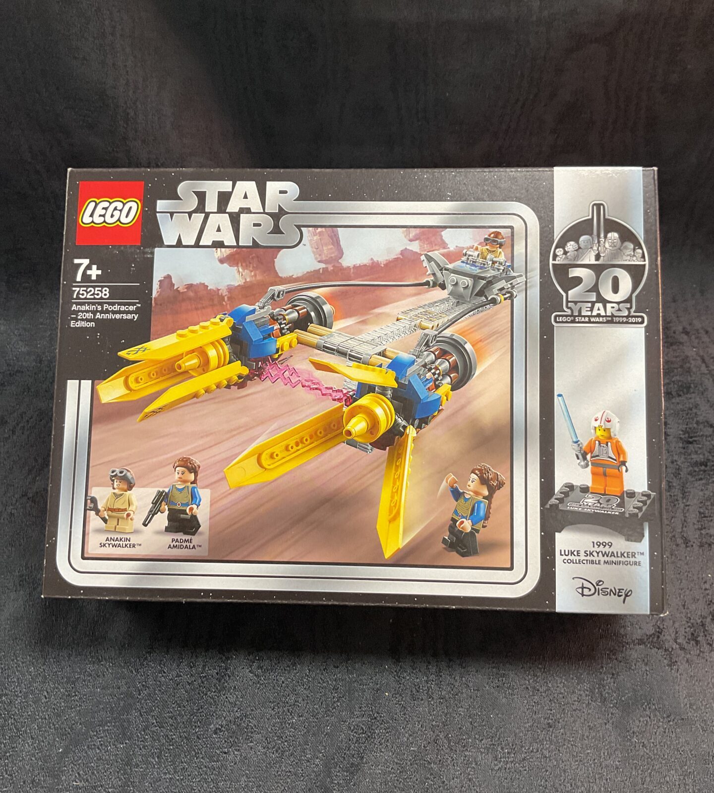 New sealed box Lego Star Wars 75258 Anakin’s pod racer 20th anniversary edition