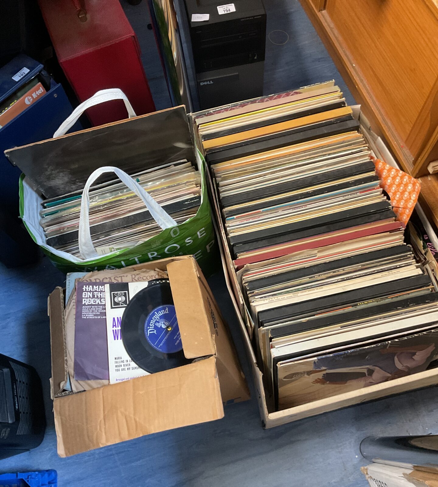 Large collection of 12” & 7”  vinyl records