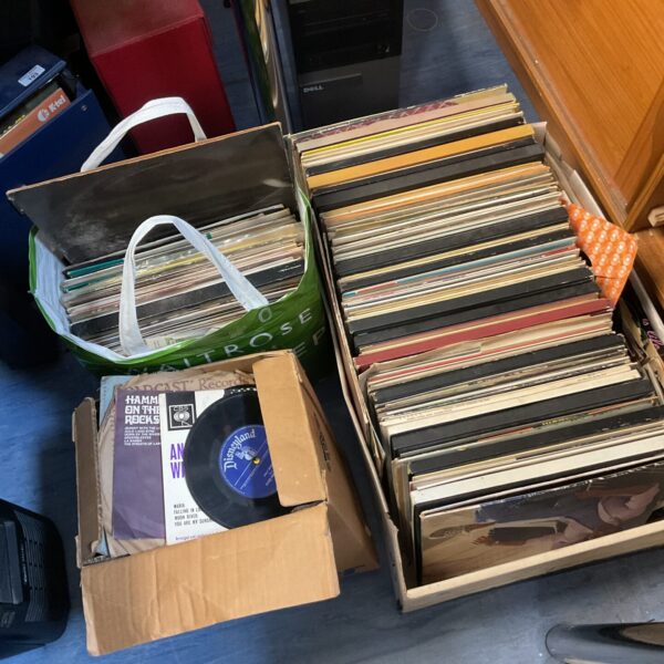 Large collection of 12” & 7”  vinyl records