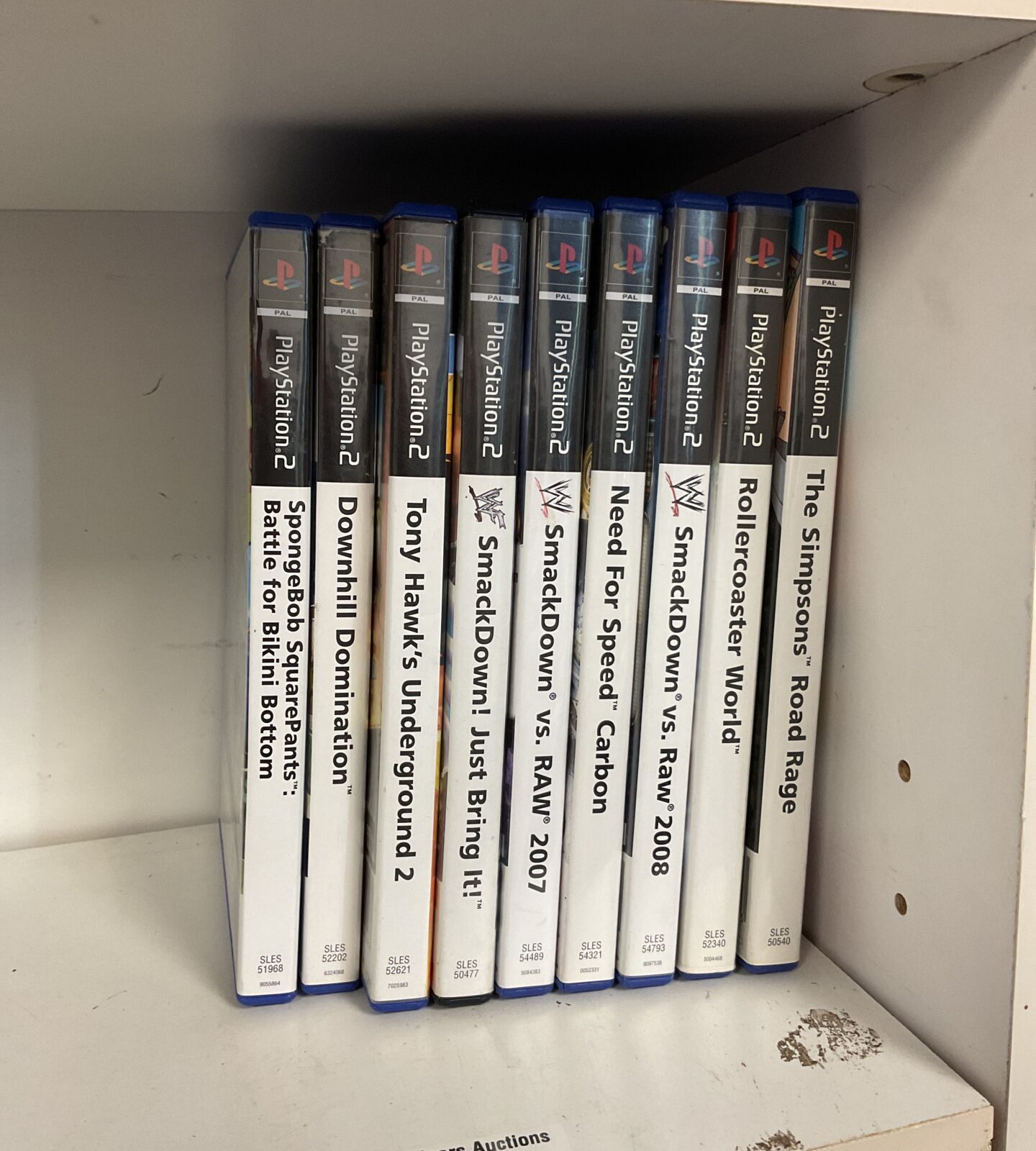 Selection of sony PlayStation 2 games