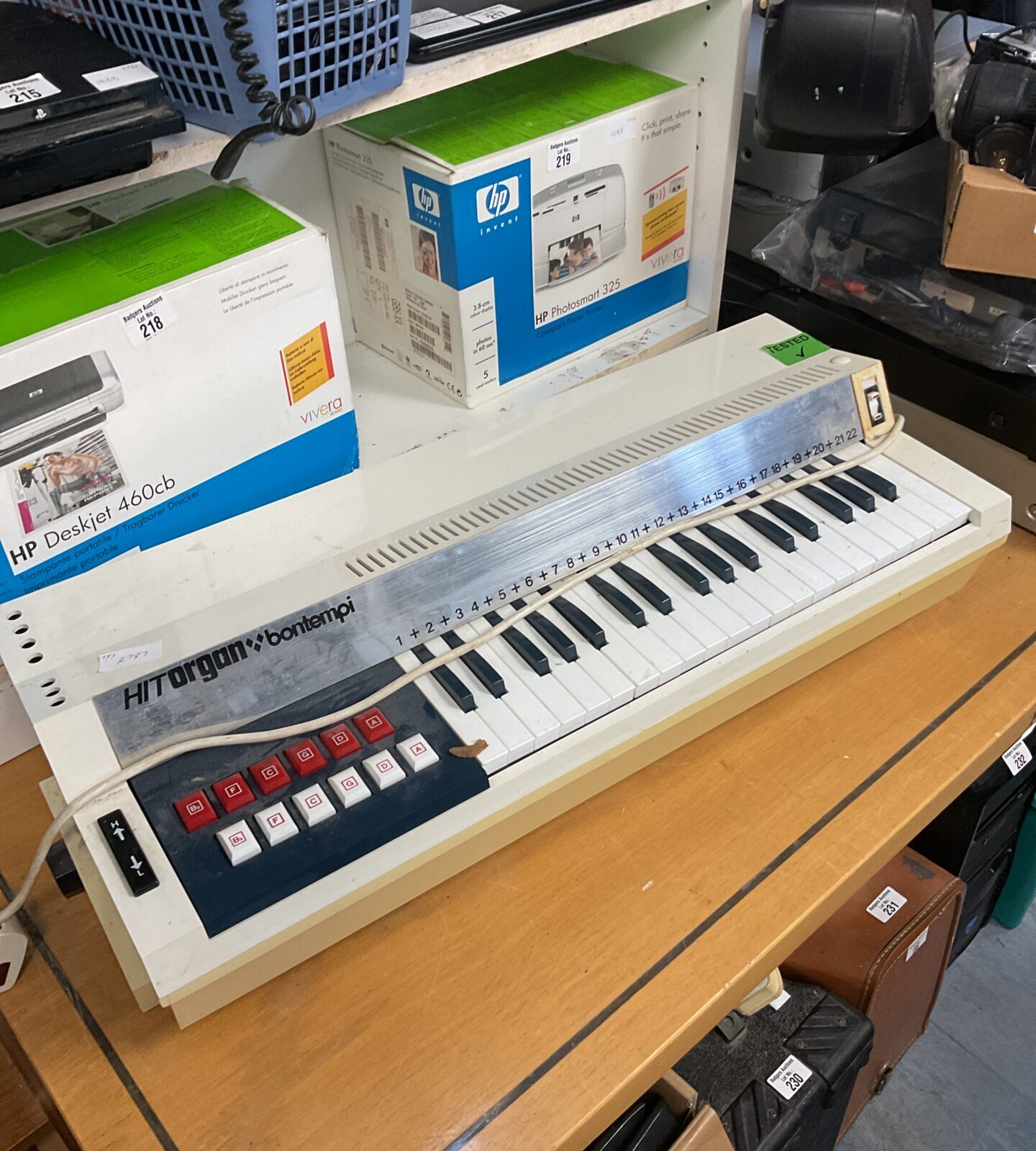 Bontempi Hit organ working