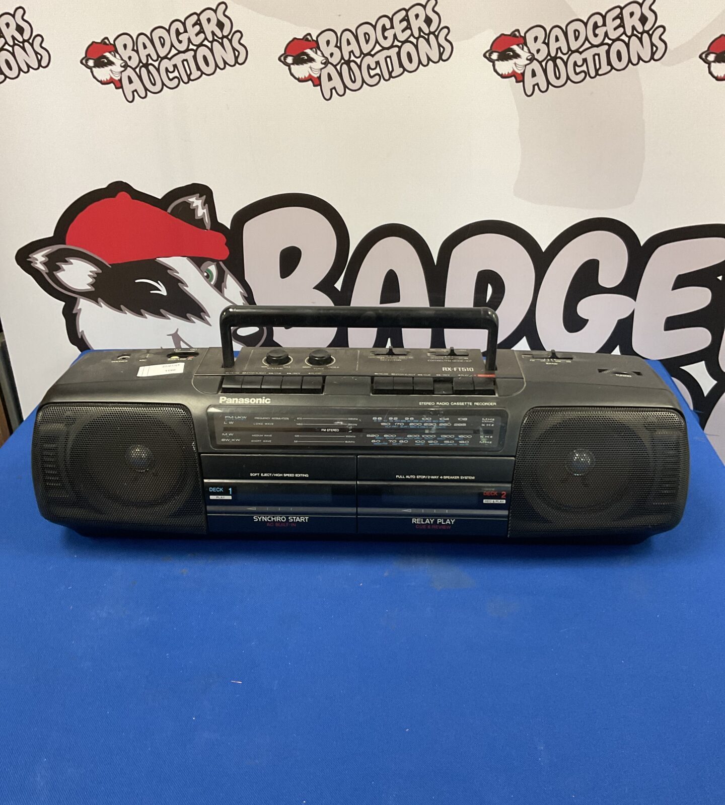 Panasonic rx-ft510 cassette radio boombox