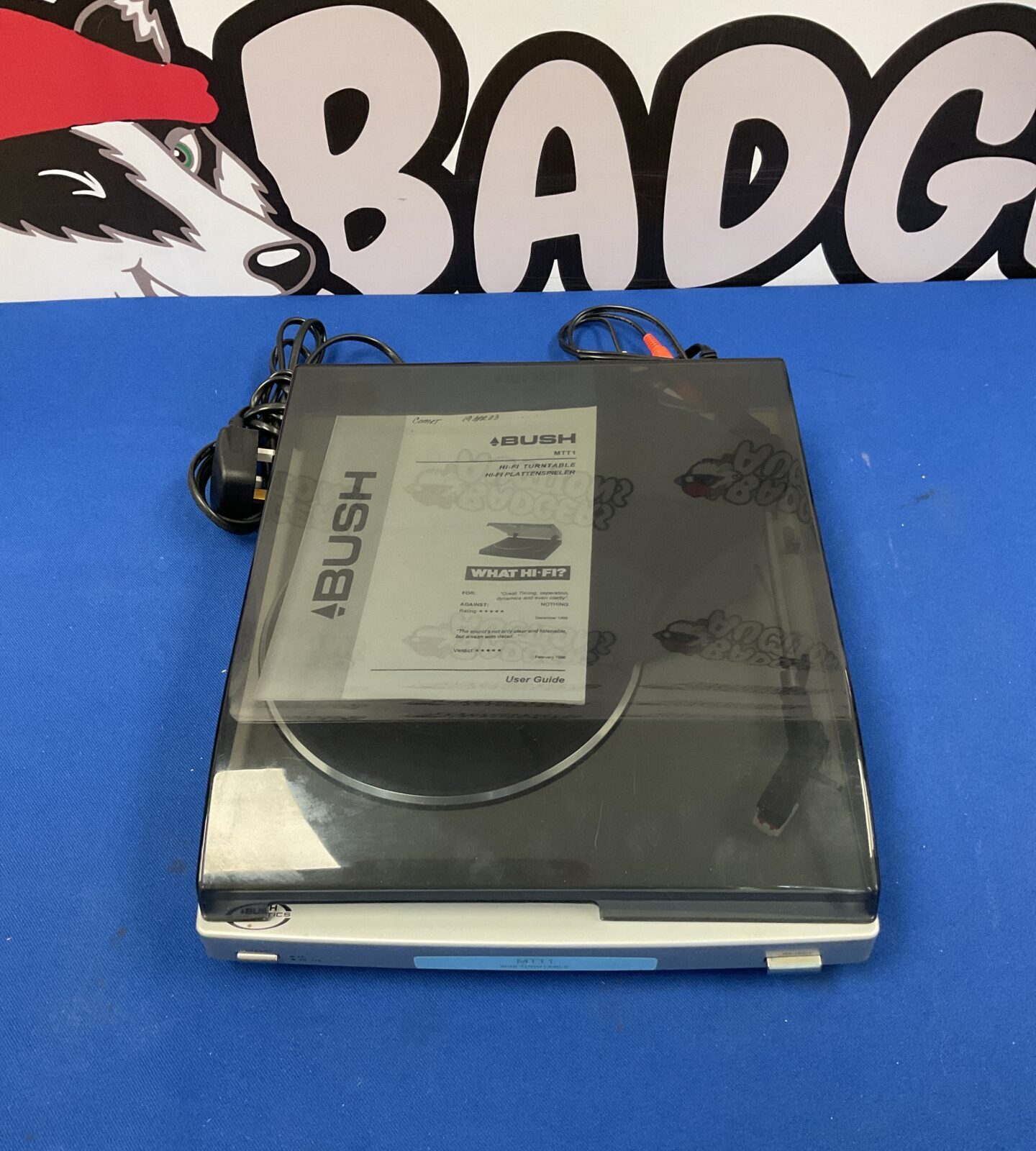 Bush mtt1 turntable record player