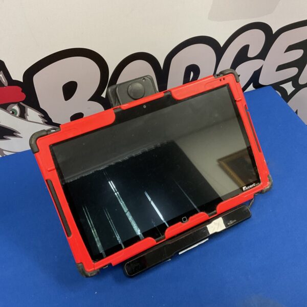 Accent 1400 rugged tablet computer with touchscreen display.
