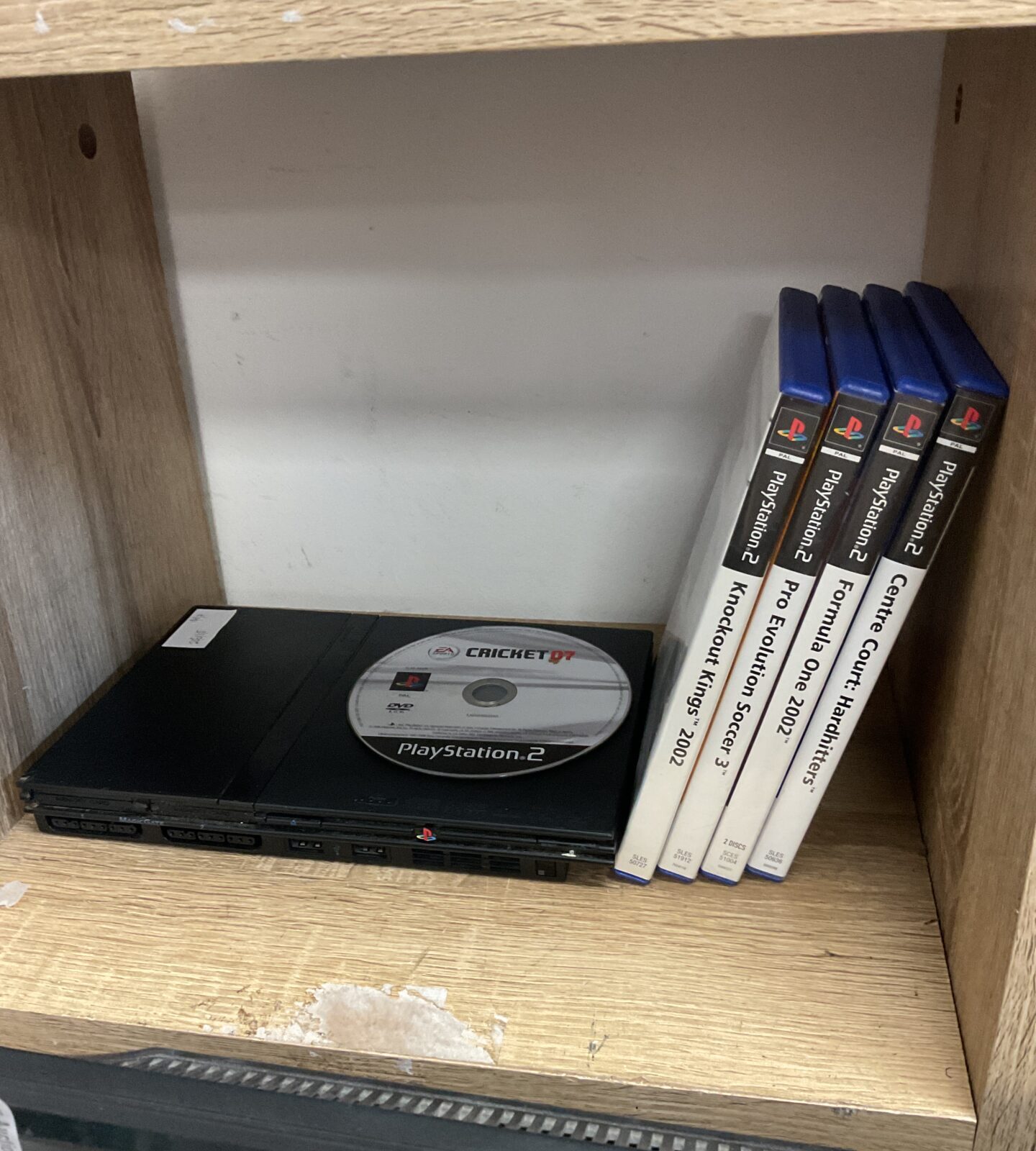 Sony ps2 slim console with games