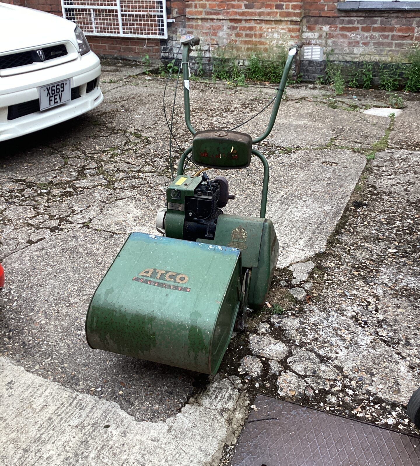 Atco Vintage Petrol Lawnmower