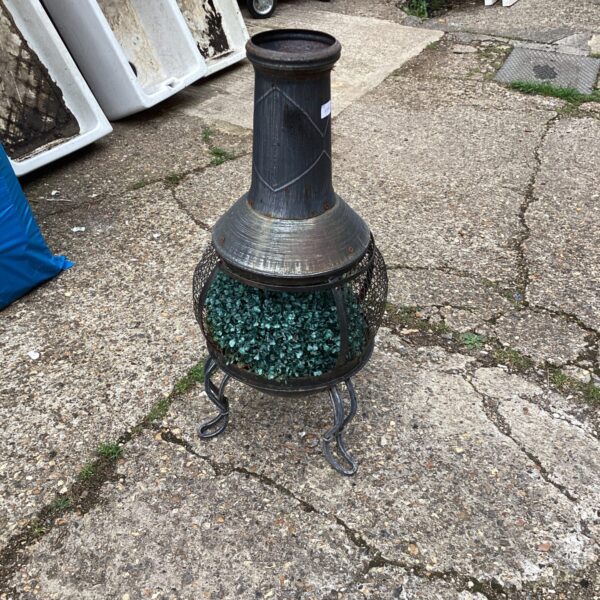 Metal Garden log Burner