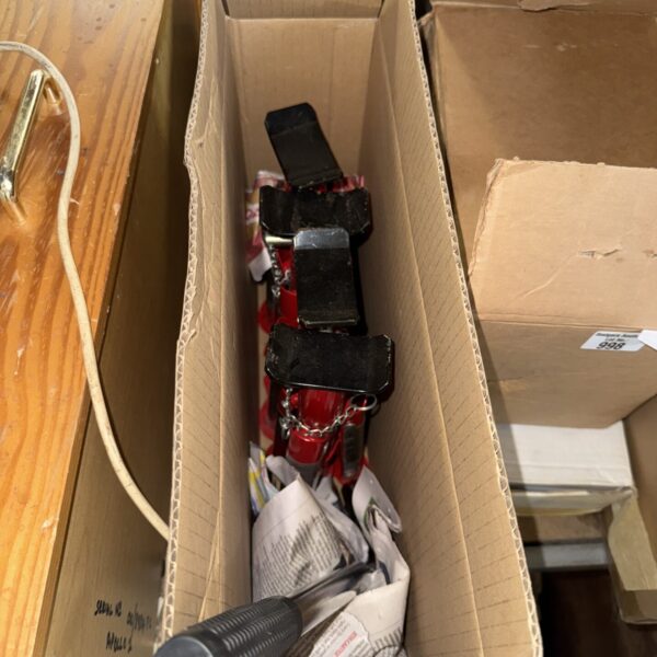 Four axle stands & a wheel brace