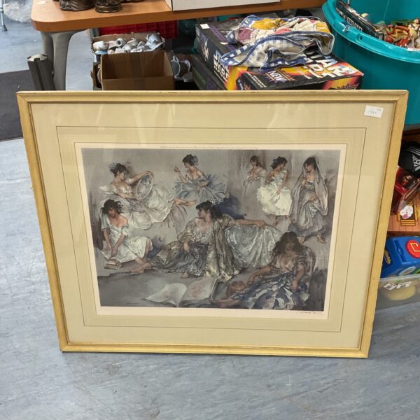 William russell flint signed frost & reed ltd print titled variations iv