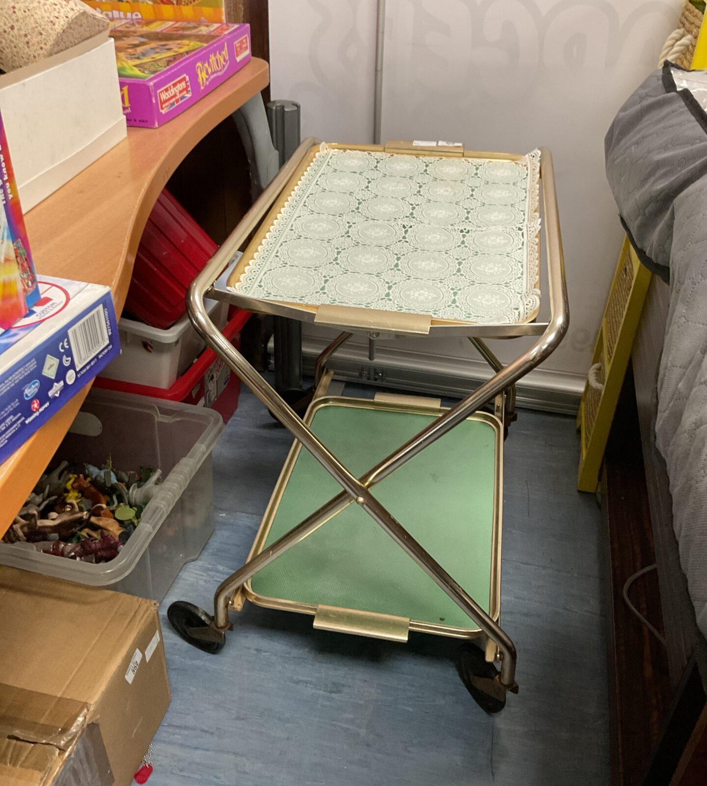 Vintage drinks trolley