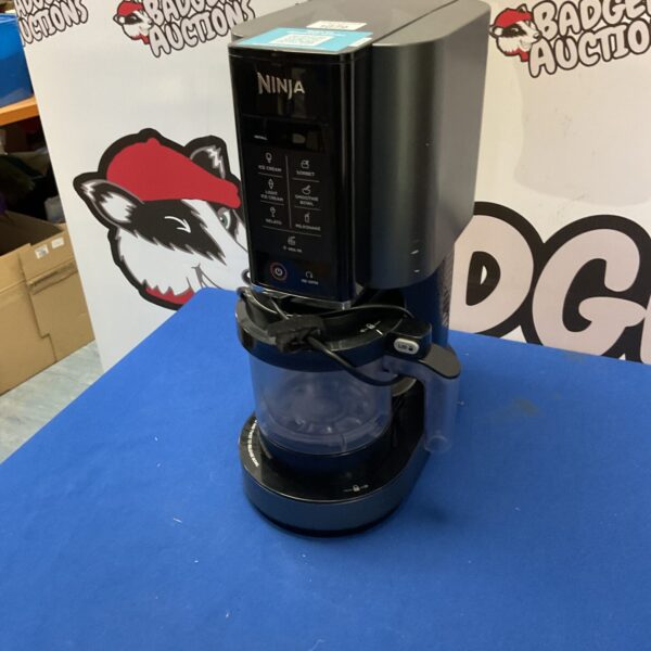 Ninja creami ice cream maker powers on untested further