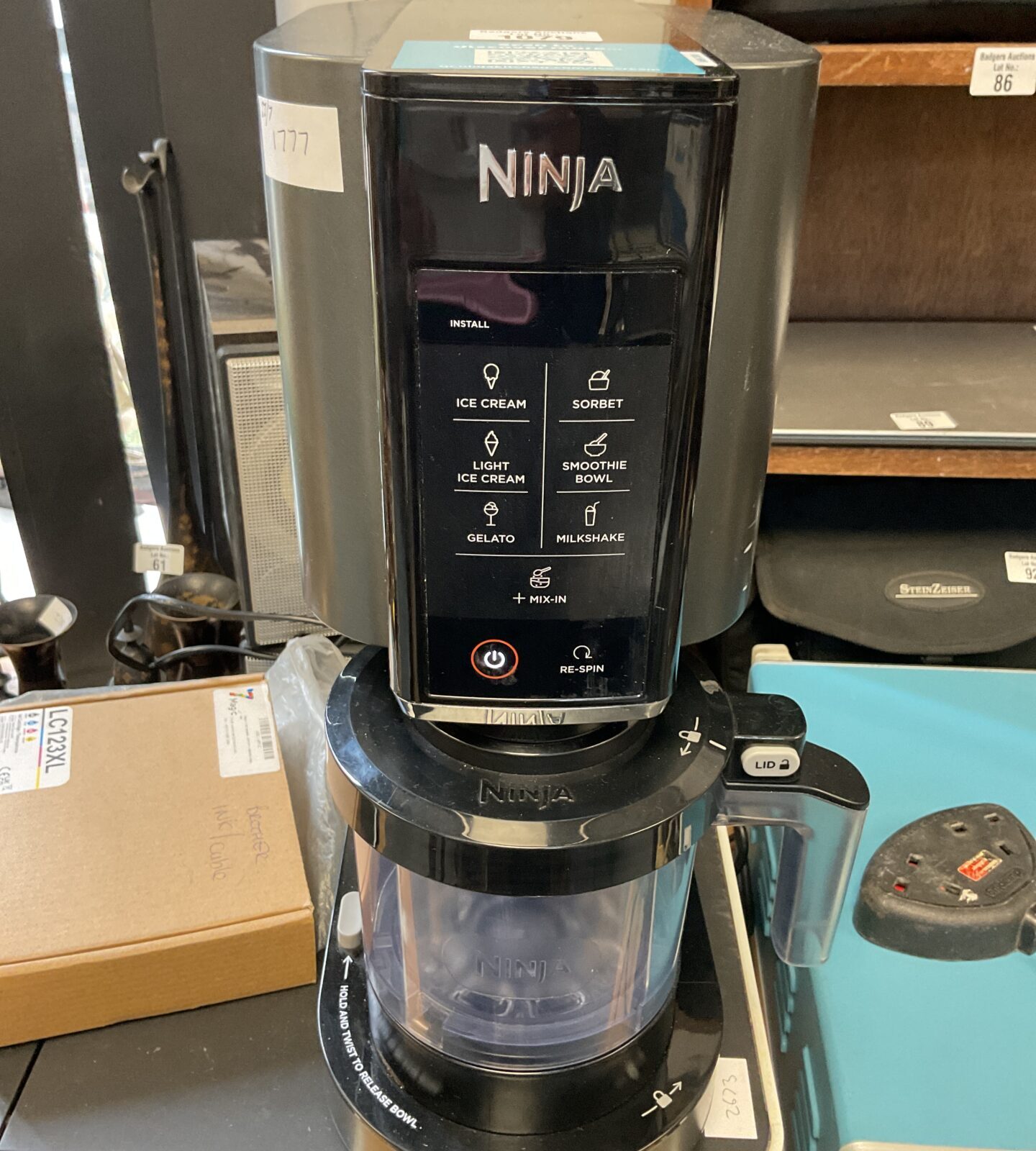 Ninja creami ice cream maker powers on untested further - Image 2