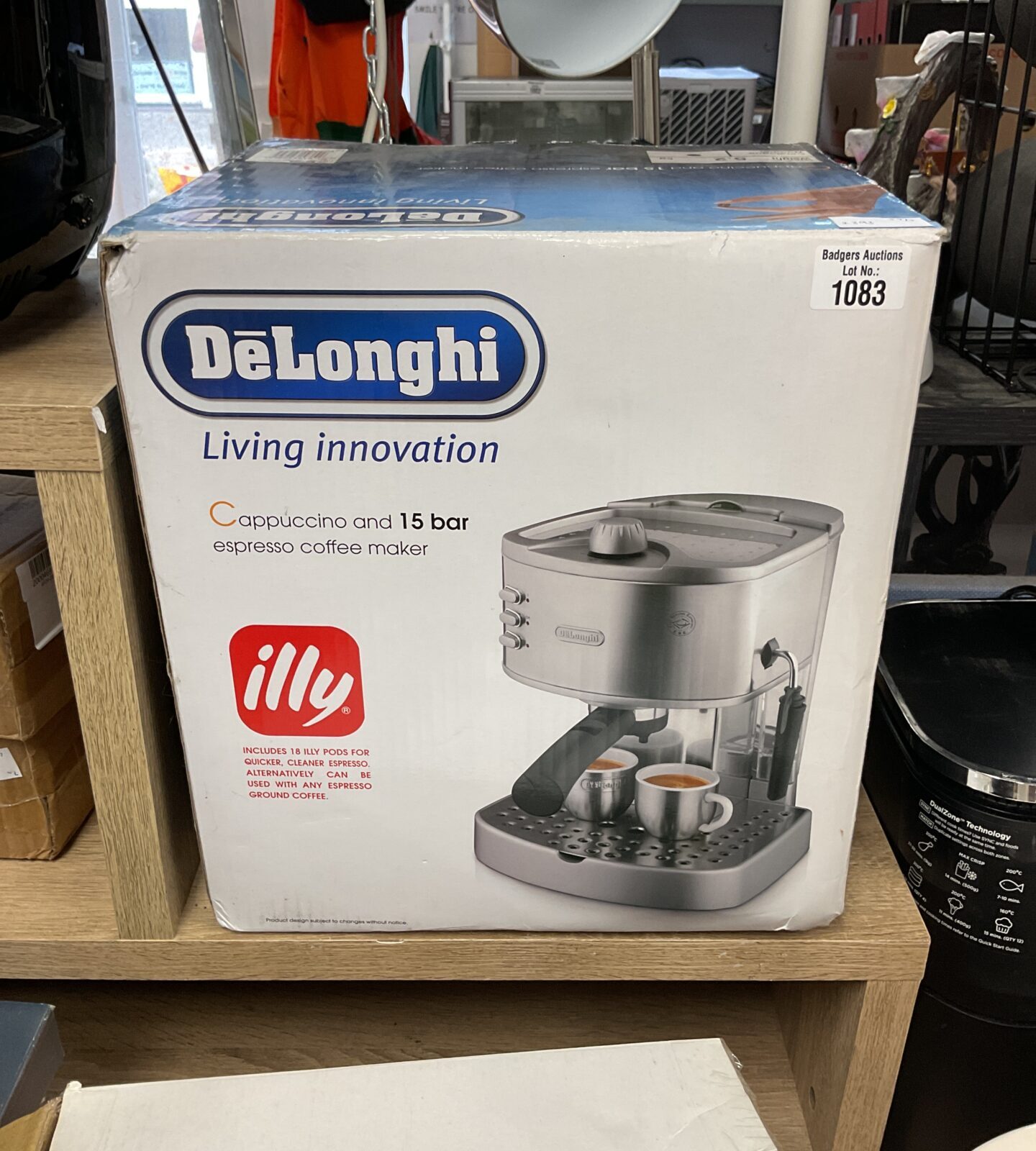 Delonghi cappuccino and 15 bar espresso coffee machine