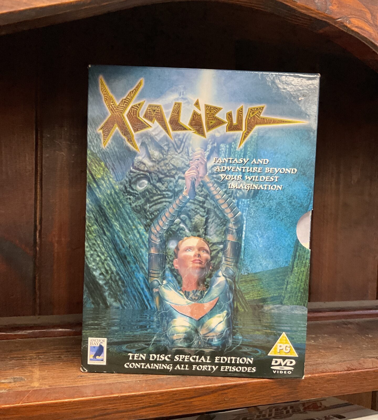 Xcalubur ten disc special edition dvd boxset