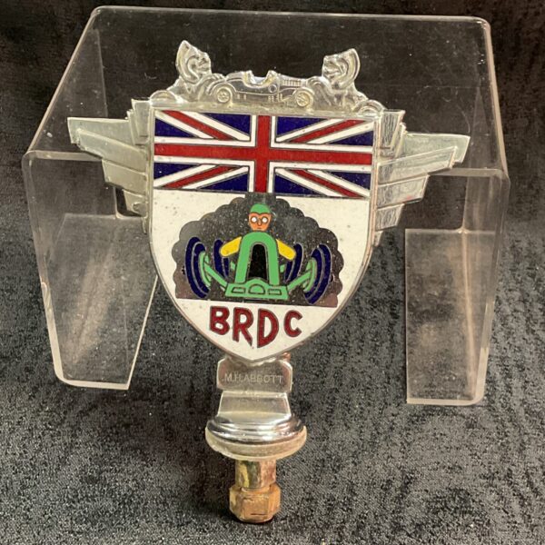 B.R.D.C Enamel Car Badge