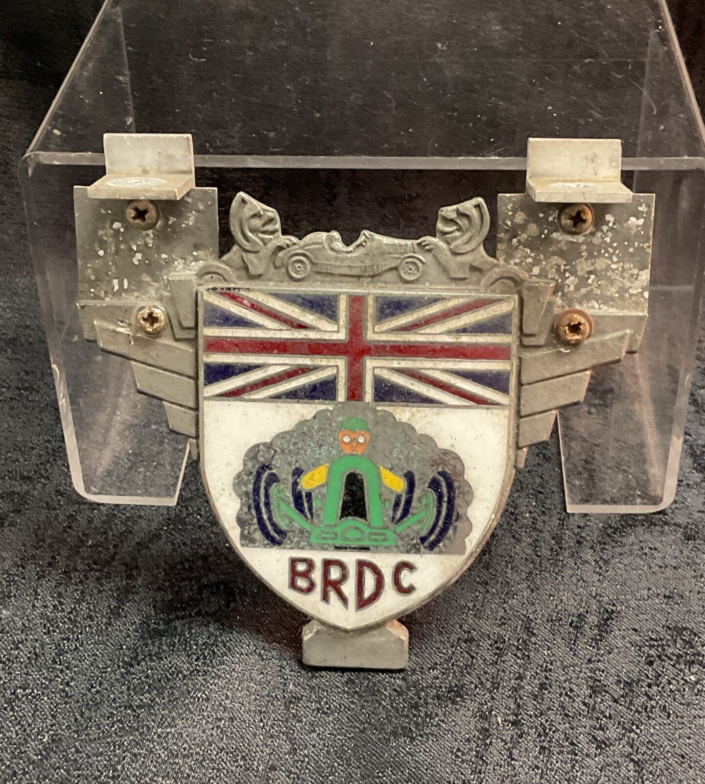 B.R.D.C Enamel Car Badge