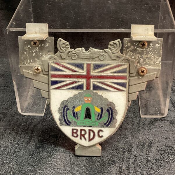 B.R.D.C Enamel Car Badge