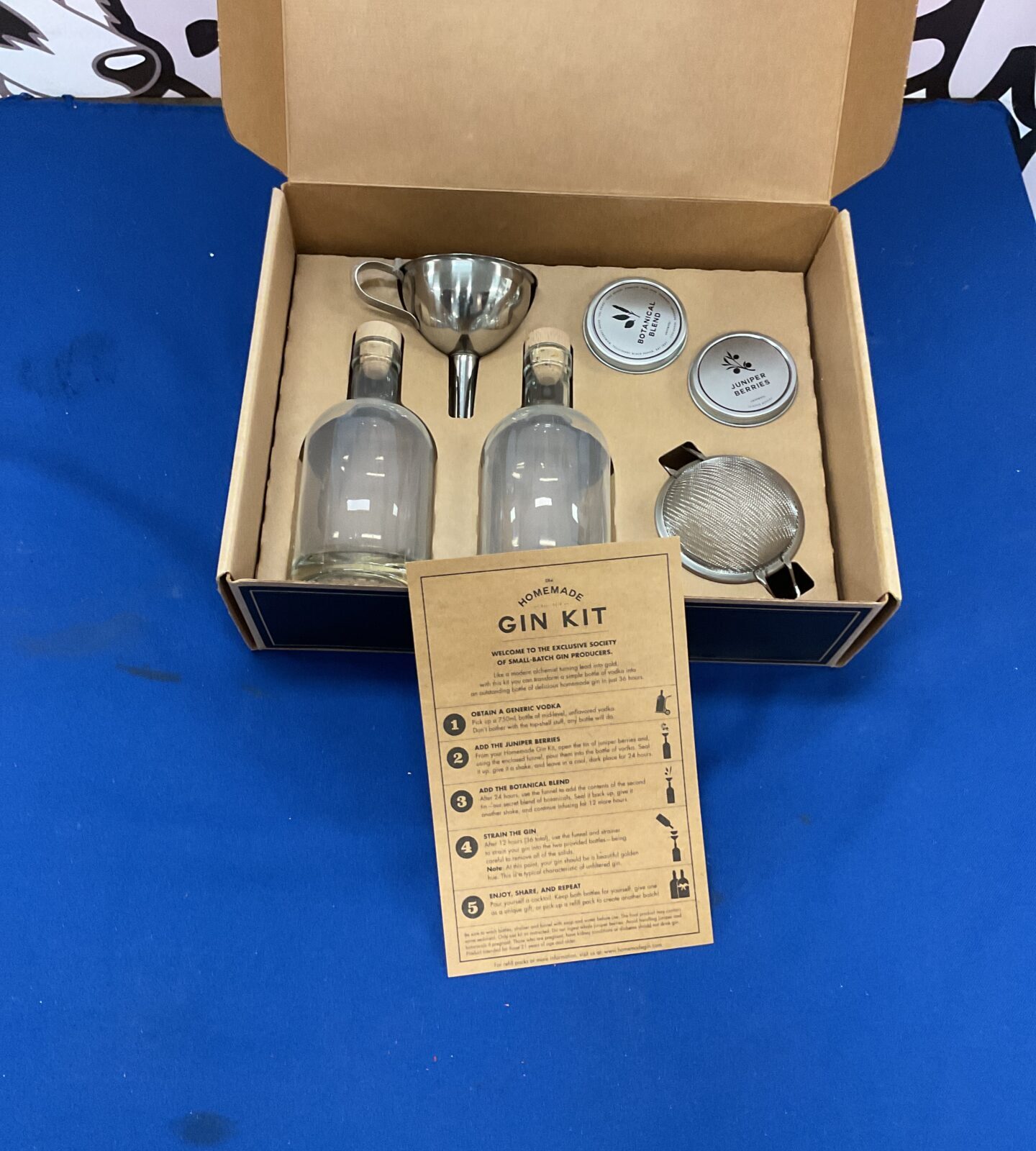 The homeade gin kit