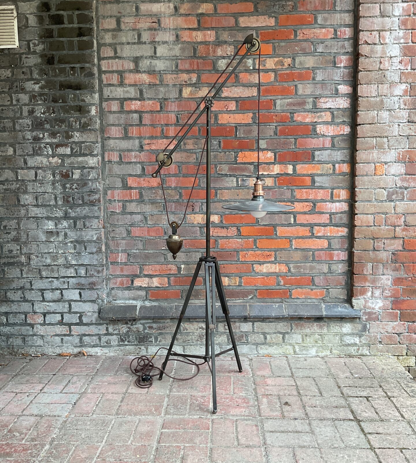 Architects floor standing balance lamp