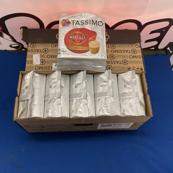 Two boxes of tassimo coffee pods