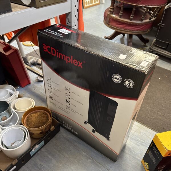 Dimplex 2kw oil filled radiator - appears new/sealed