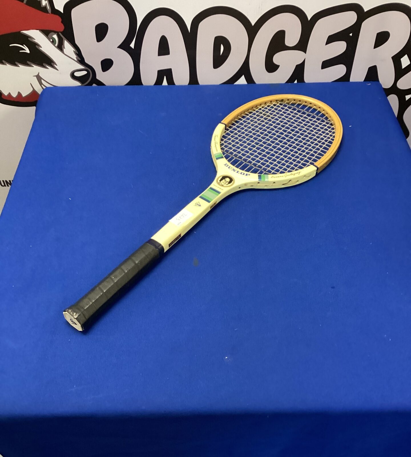 Vintage dunlop tennis racket evonne goolagong edition