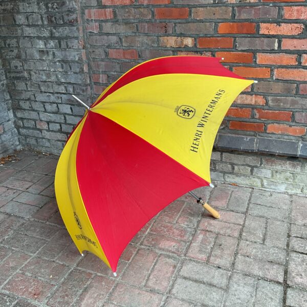 Red & yellow henri wintermans umbrella