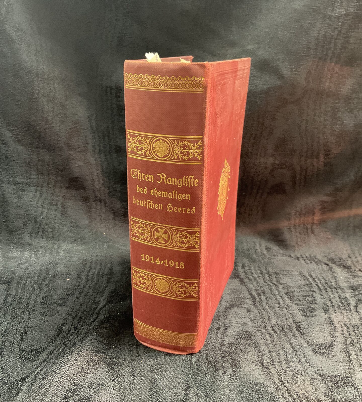 1926 Copy in German Of Honor rank list of the former German army by E. S.Mittler and soon berlin