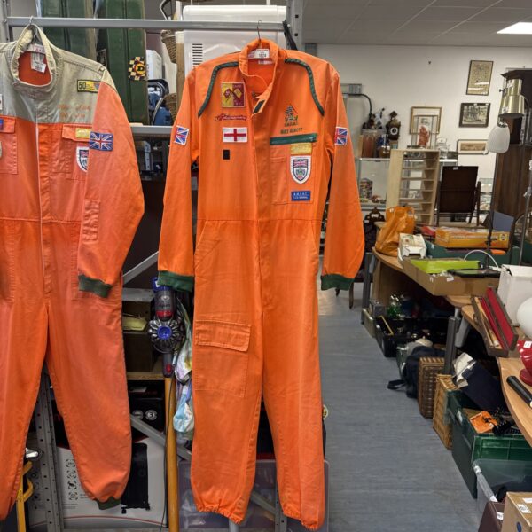 Flamemaster race marshal suit with BMRMC badges