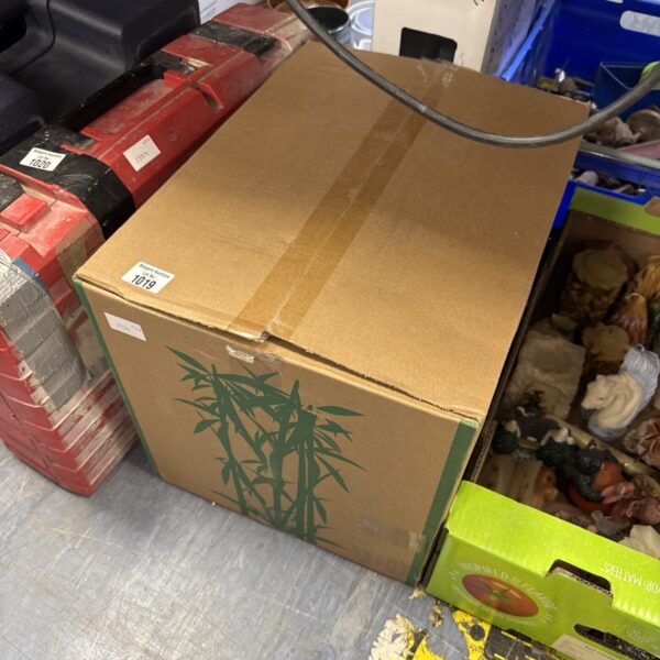 Sealed box of uni green bamboo toilet paper