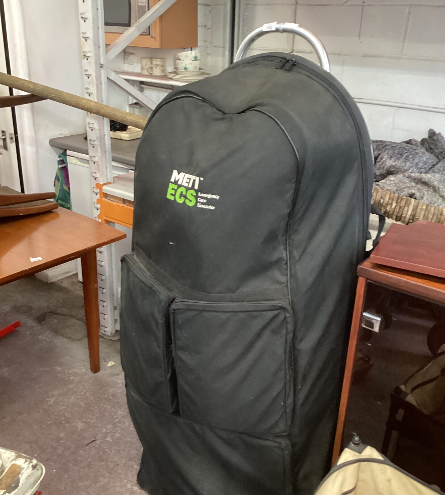 Meti Emergency Care Simulator Dummy with carry cart - Image 2