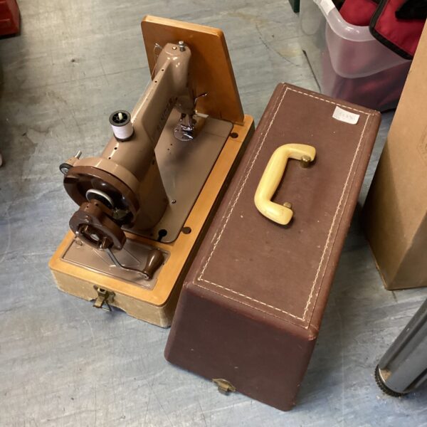 Retro singer sewing machine