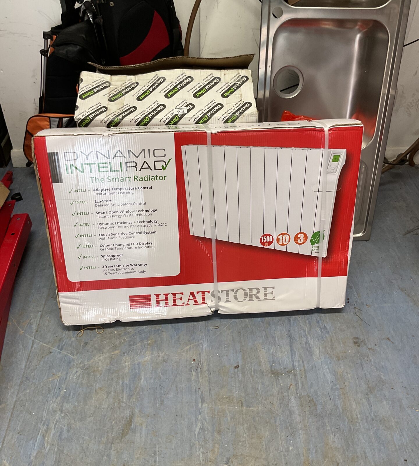 New Dynamic Interlirad 1500w heatstore smart radiator