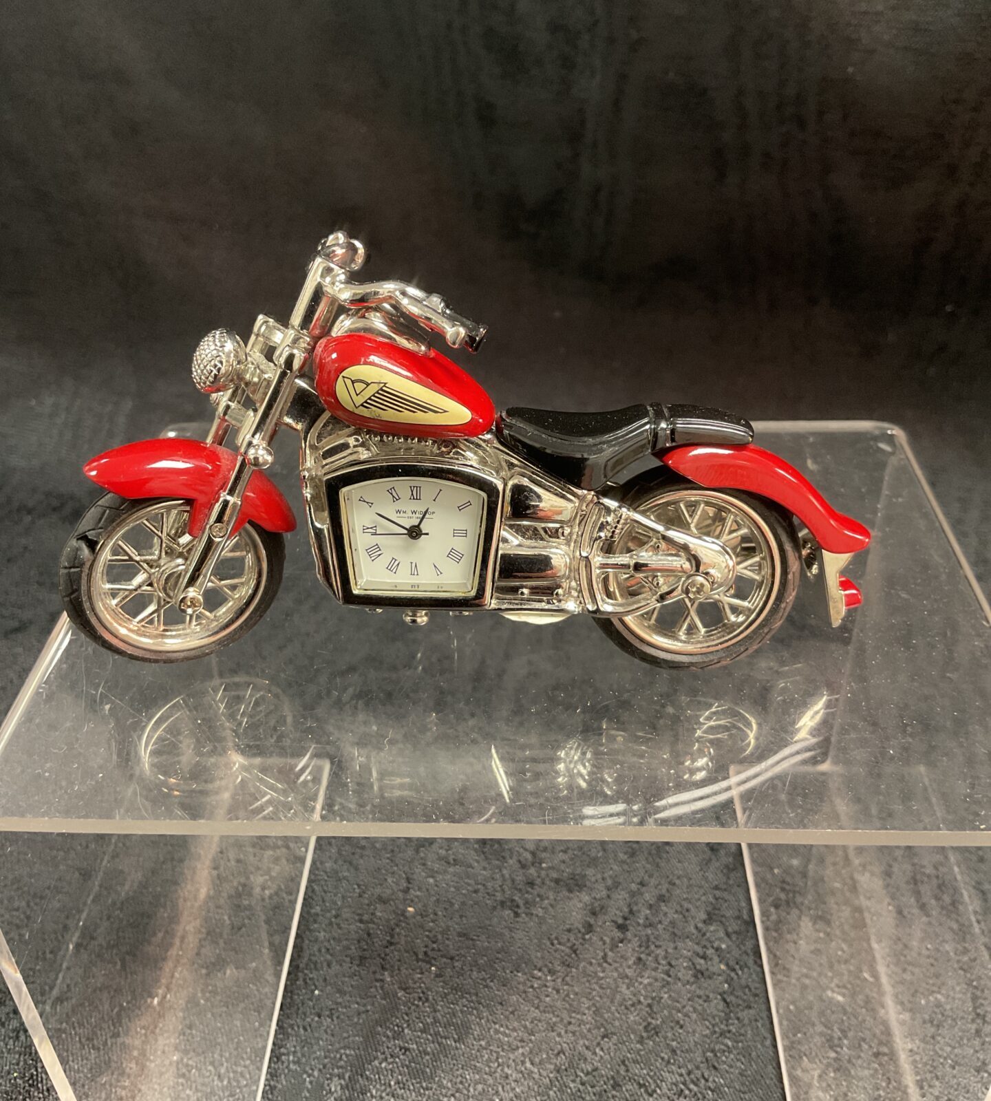 Motorcycle Quartz desk clock
