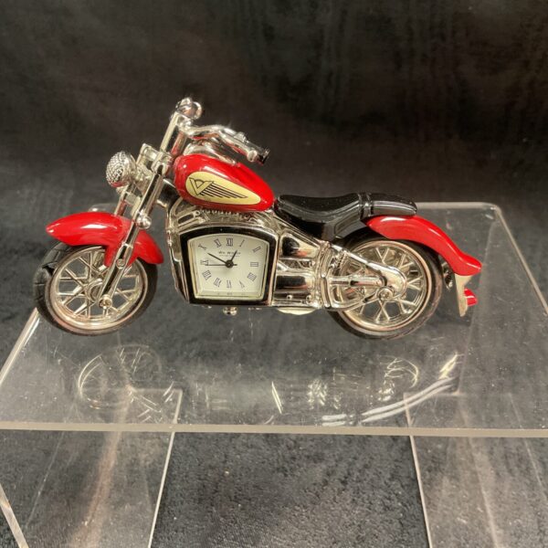 Motorcycle Quartz desk clock