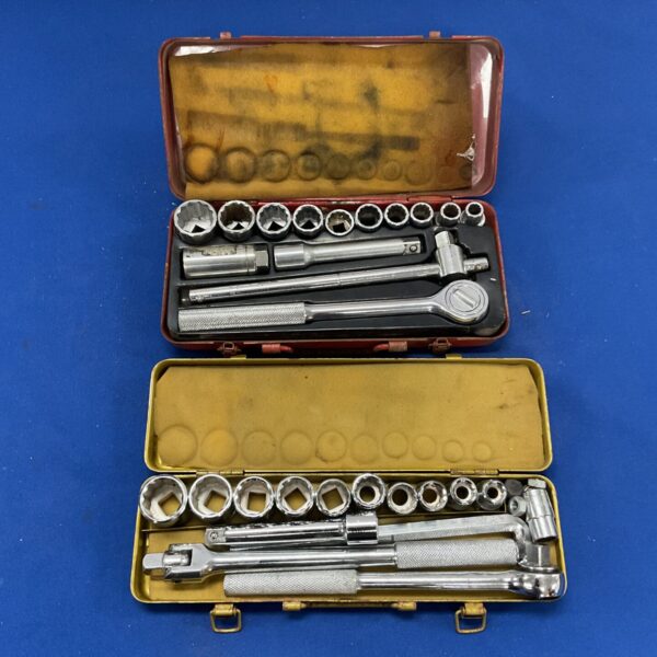 Two socket sets Af and metric