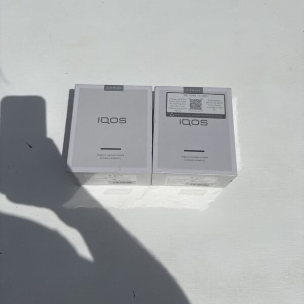 Two iqos 2.4 plus tobacco heating system e-cigarettes - new in box