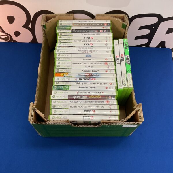 Quantity of xbox 360 games inc fifa