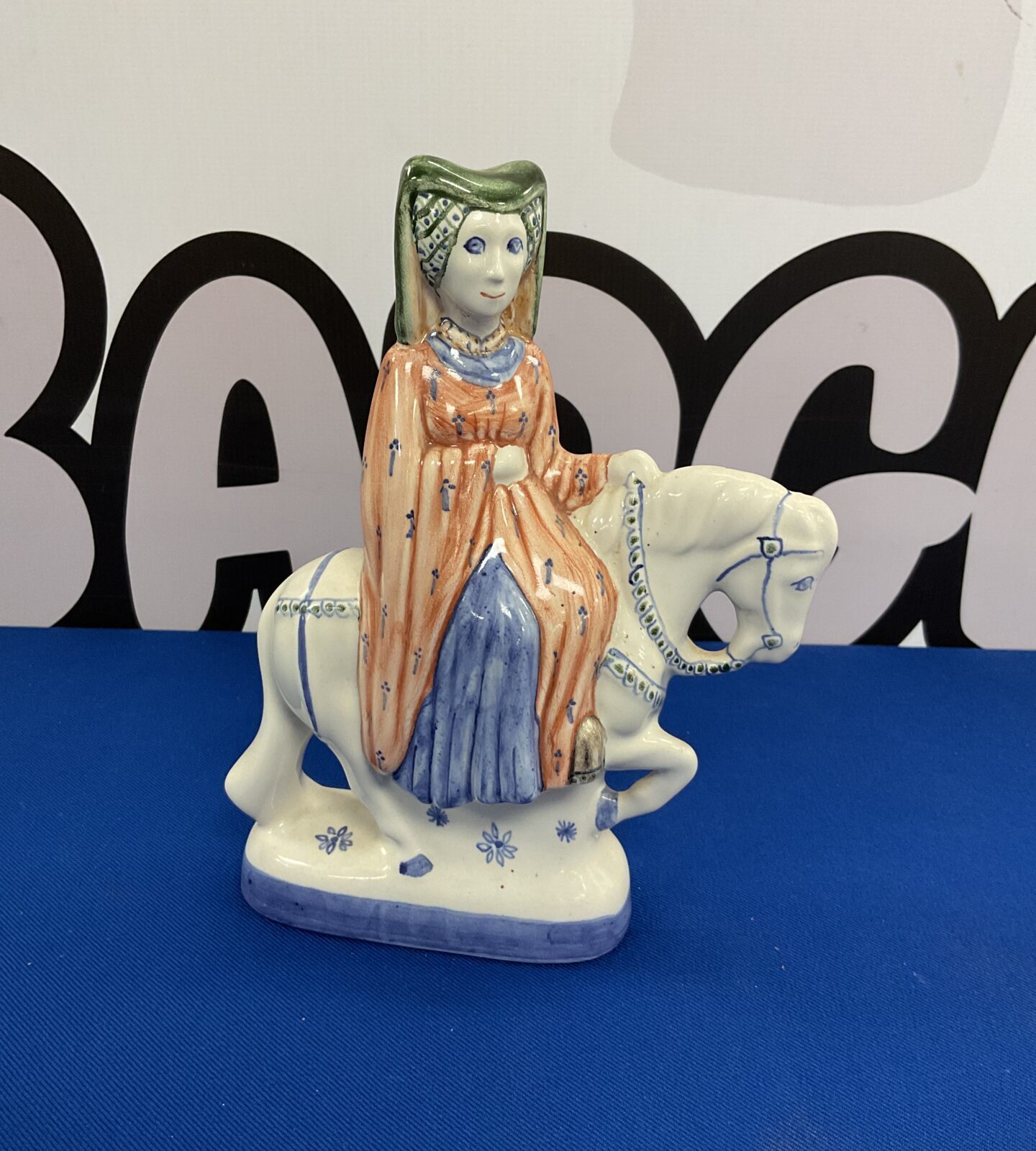 Rye Pottery Canterbury tales the Guildmans  wife 8” figurine