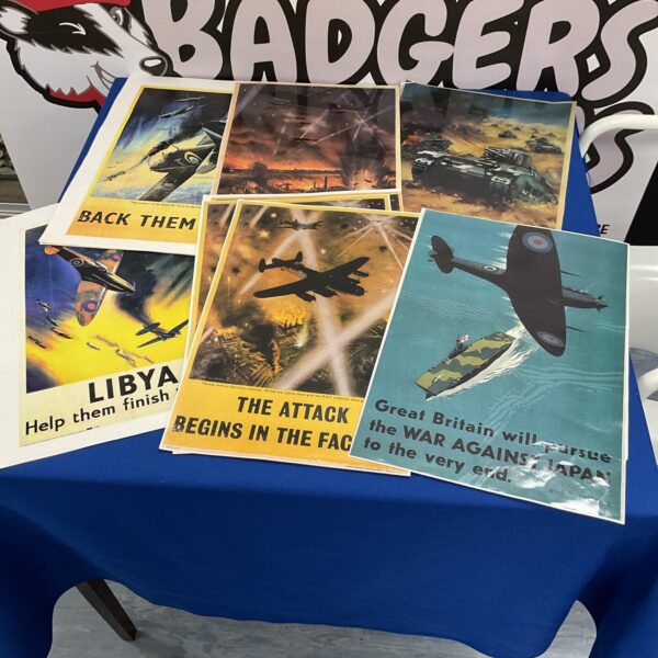 Collection of reproduction wartime posters