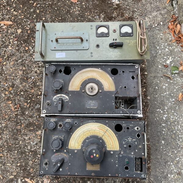 Three Air ministry 1950s Radio units