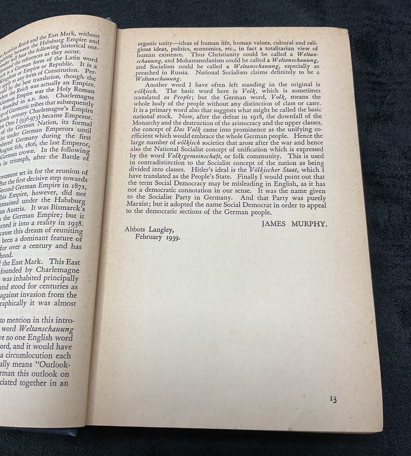 1939 Copy of Mein Kamph English Edition - Image 2
